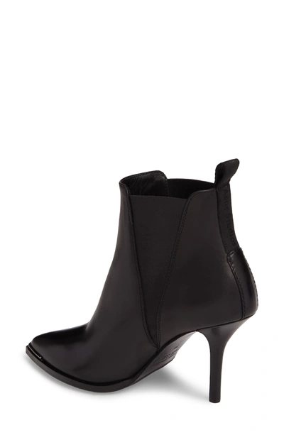 Shop Acne Studios Jemma Pointy Toe Bootie In Black