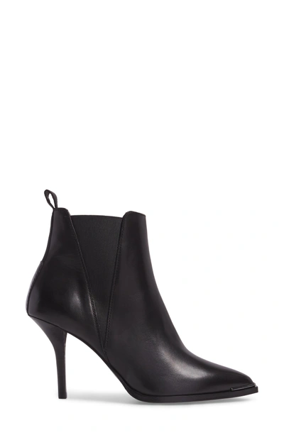 Shop Acne Studios Jemma Pointy Toe Bootie In Black