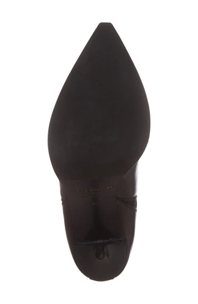 Shop Acne Studios Jemma Pointy Toe Bootie In Black