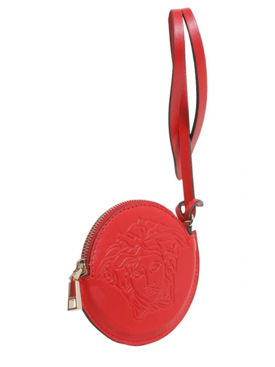 Shop Versace Medusa Head Charm In Rosso
