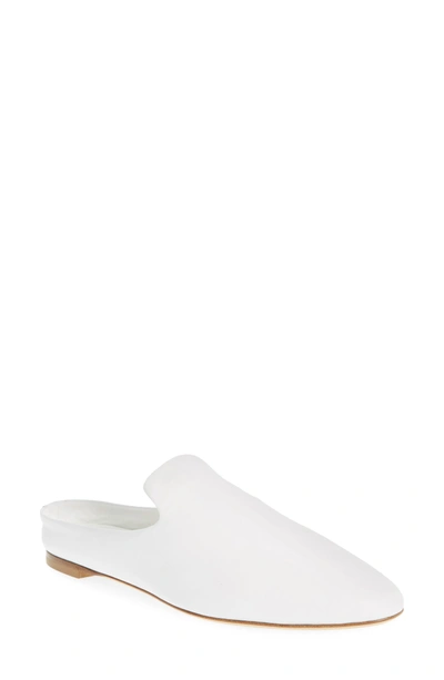 Shop Common Projects Flat Mule In White