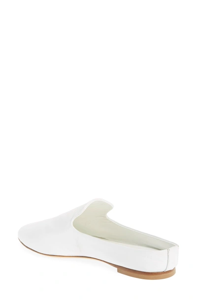 Shop Common Projects Flat Mule In White