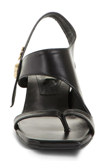 Shop Reike Nen Embellished Leather Sandal In Black