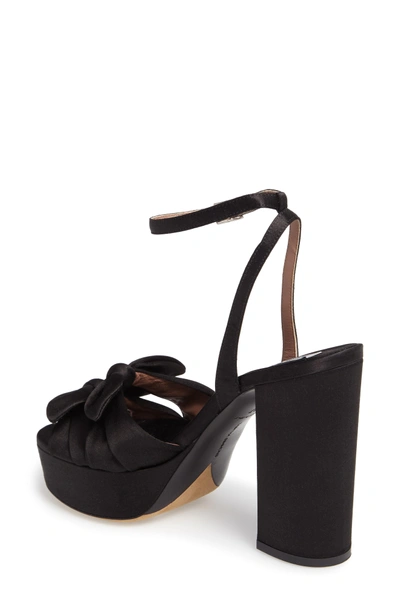 Shop Tabitha Simmons Jodie Platform Sandal In Black