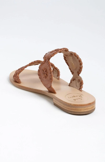 Shop Jack Rogers 'lauren' Sandal In Cognac