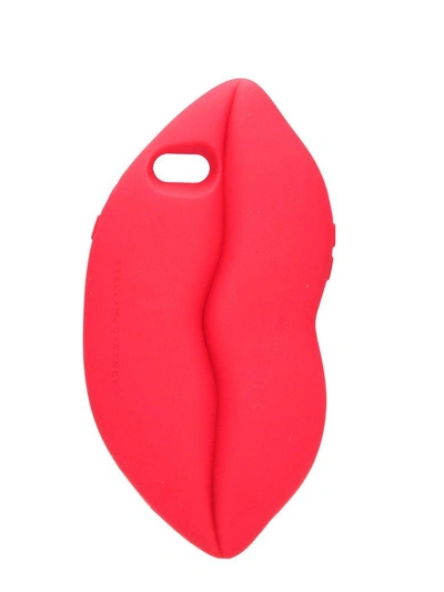 Shop Stella Mccartney Lips Iphone 6-6s Phone Case In Red
