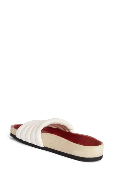 Shop Isabel Marant Hellea Slide Sandal In White