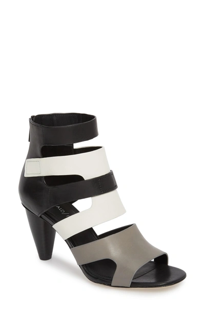 Shop Donald J Pliner Paula Strappy Pump In Pumice Leather