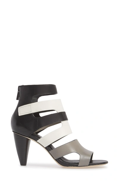 Shop Donald J Pliner Paula Strappy Pump In Pumice Leather