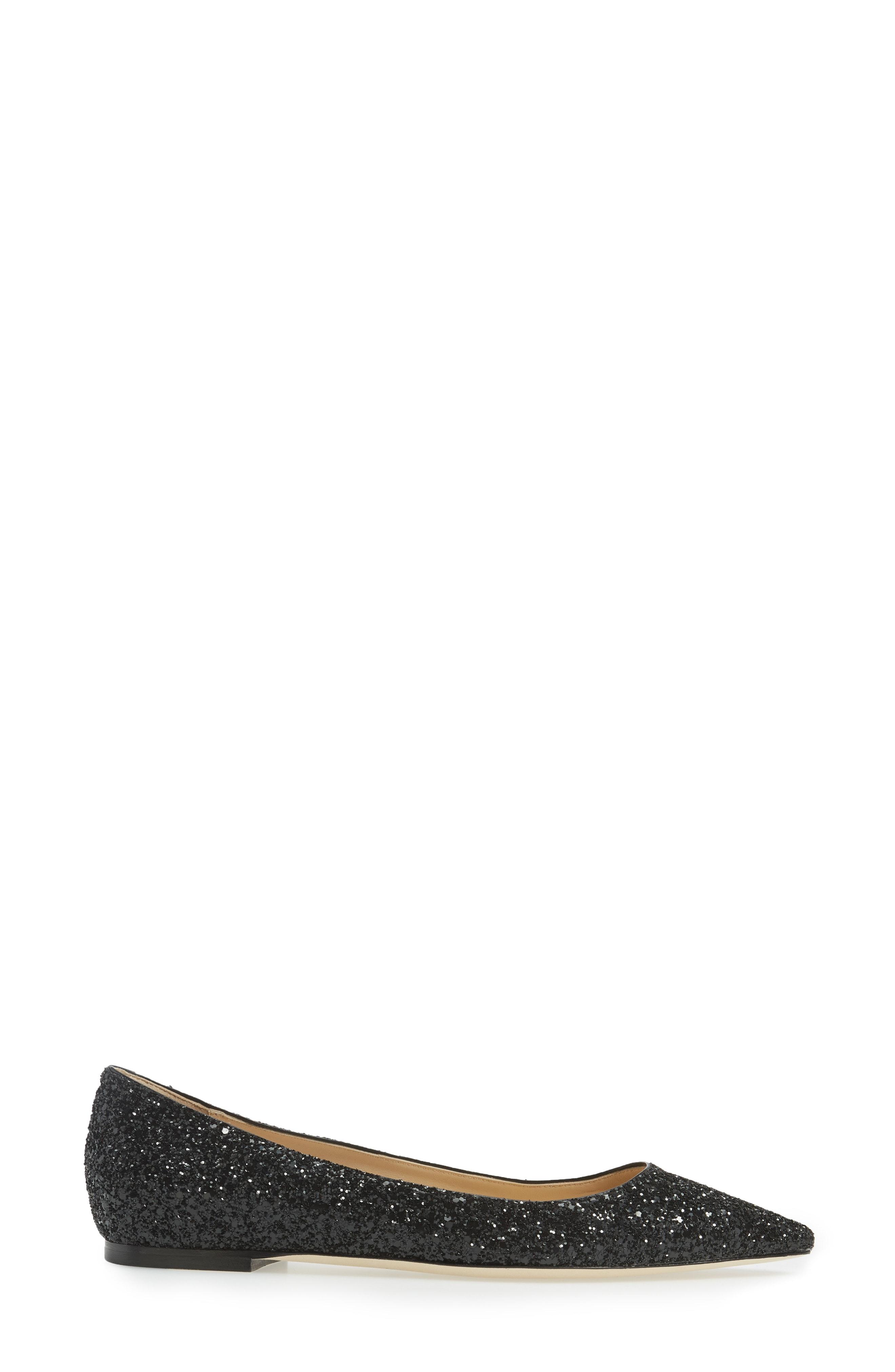 jimmy choo sequin flats