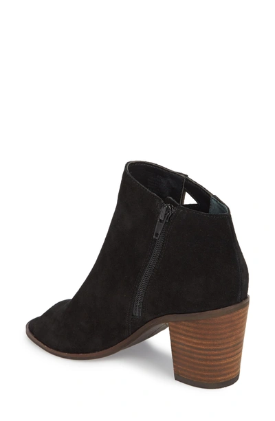 Shop Lucky Brand Kantoah Bootie In Black Suede