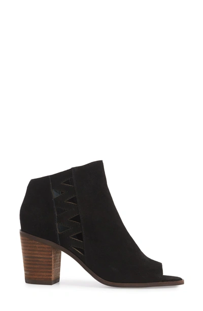 Shop Lucky Brand Kantoah Bootie In Black Suede