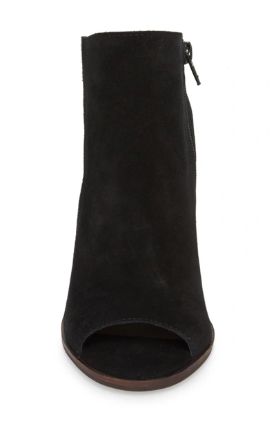 Shop Lucky Brand Kantoah Bootie In Black Suede