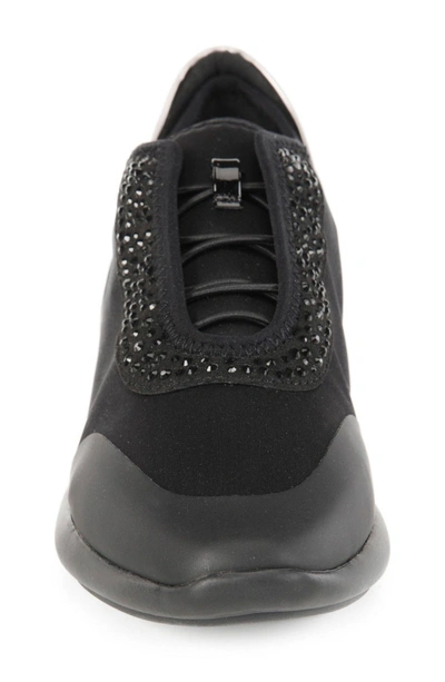 Geox Ophira Sneaker In Black Fabric | ModeSens