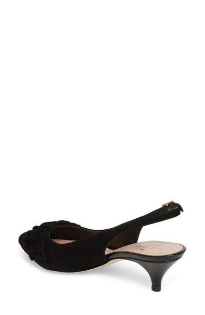 Shop Kate Spade Oliene Slingback Pump In Black