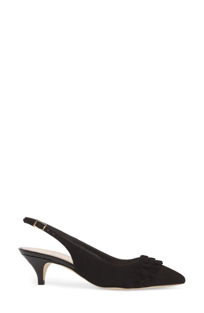 Shop Kate Spade Oliene Slingback Pump In Black