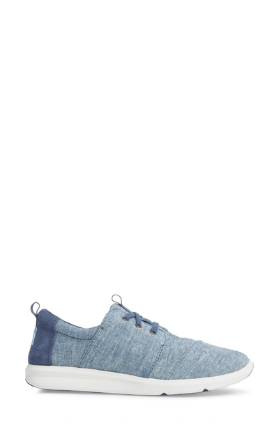 Shop Toms Del Ray Sneaker In Blue Chambray