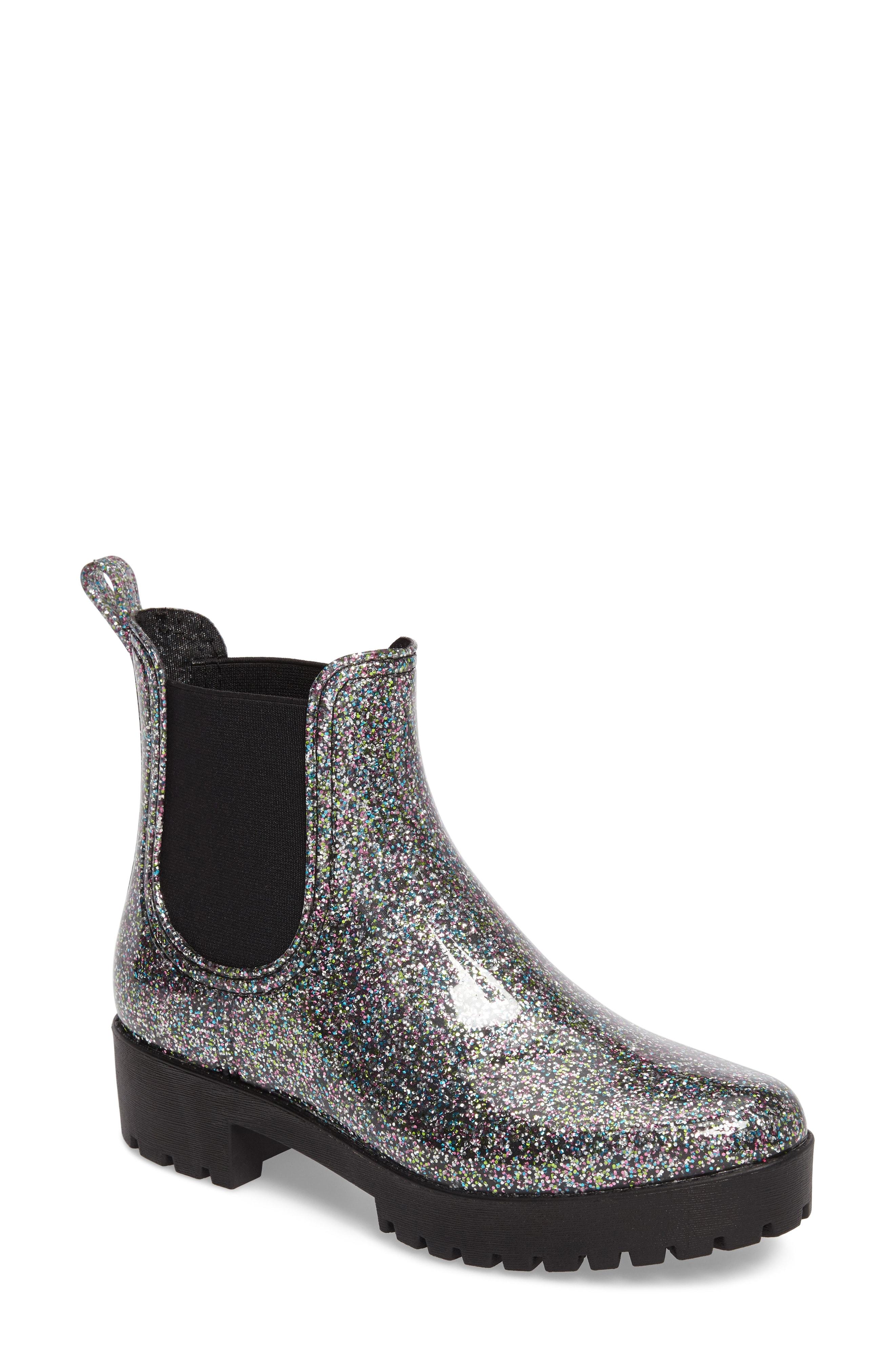 jeffrey campbell cloudy waterproof chelsea rain boot