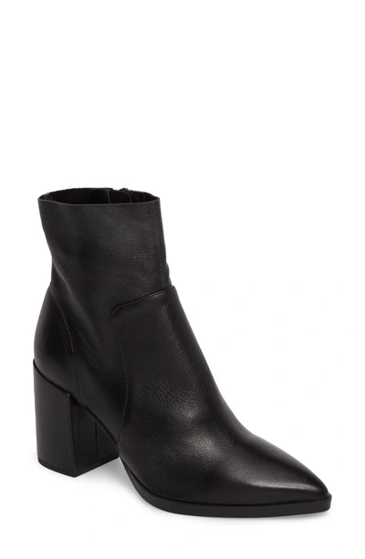 Shop Tony Bianco Brazen Pointy Toe Bootie In Black Leather