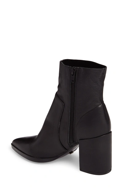 Shop Tony Bianco Brazen Pointy Toe Bootie In Black Leather