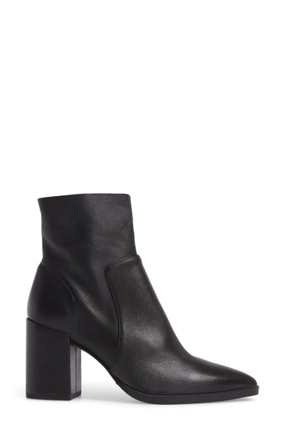 Shop Tony Bianco Brazen Pointy Toe Bootie In Black Leather