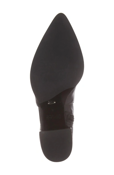 Shop Tony Bianco Brazen Pointy Toe Bootie In Black Leather