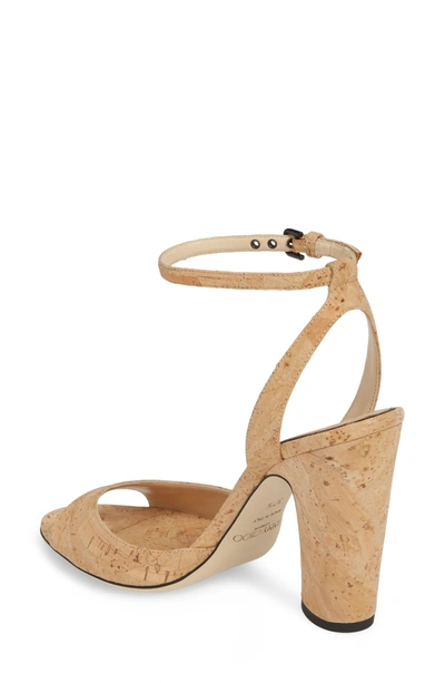 Shop Jimmy Choo Miranda Sandal In Nude