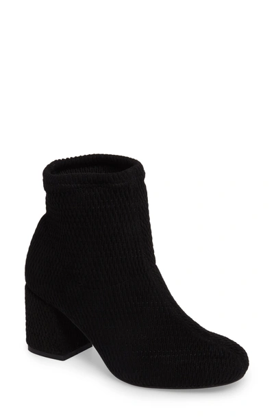 Shop Seychelles Ad Lib Sock Bootie In Black Fabric