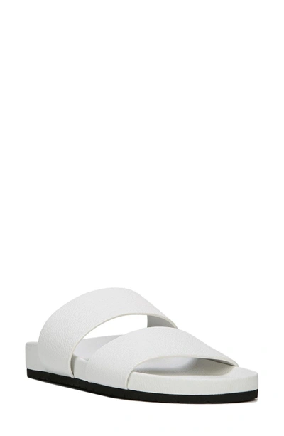 Shop Vince Georgie Slide Sandal In White