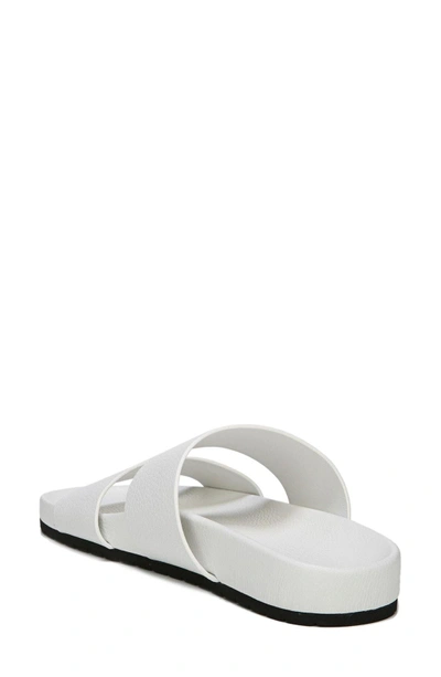 Shop Vince Georgie Slide Sandal In White