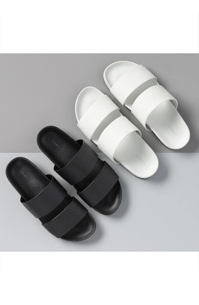 Shop Vince Georgie Slide Sandal In White