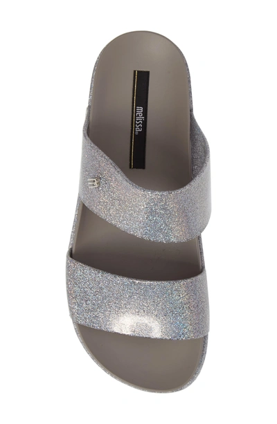 Shop Melissa 'cosmic' Sandal In Light Silver