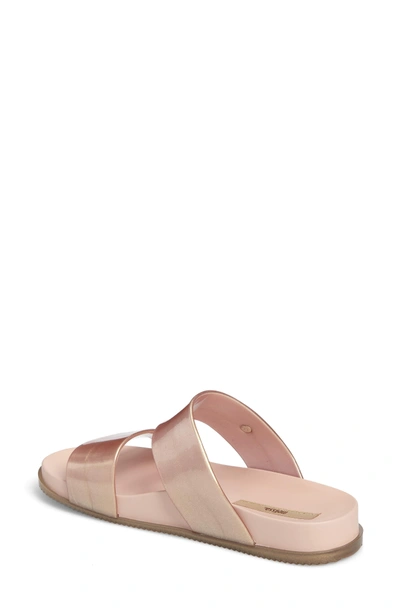 Shop Melissa 'cosmic' Sandal In Metallic Pink