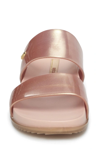 Shop Melissa 'cosmic' Sandal In Metallic Pink