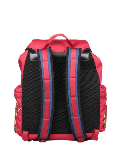 Shop Gucci Backpack In Rosso