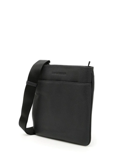 Shop Emporio Armani Messenger Bag In Basic