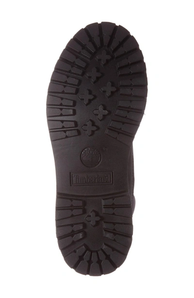 Shop Timberland '6 Inch Premium' Waterproof Boot In Black Nubuck Leather