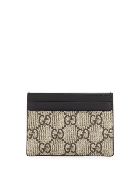 gucci tiger print card holder