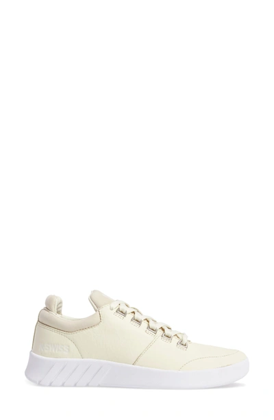 Shop K-swiss Aero Trainer Sneaker In Vanilla Ice/ White