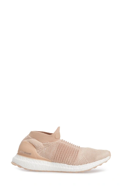Shop Adidas Originals Ultraboost Laceless Running Shoe In Ash Pearl/ Ash Pearl