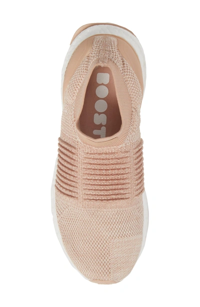 Shop Adidas Originals Ultraboost Laceless Running Shoe In Ash Pearl/ Ash Pearl