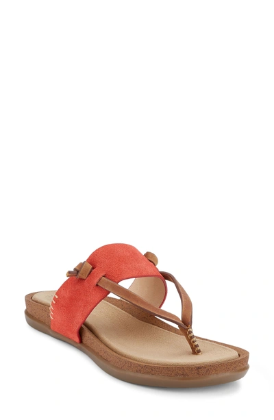 Shop G.h. Bass & Co. Shannon Sandal In Poppy Leather