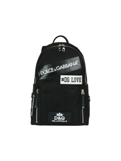 Shop Dolce & Gabbana Backpack In Black