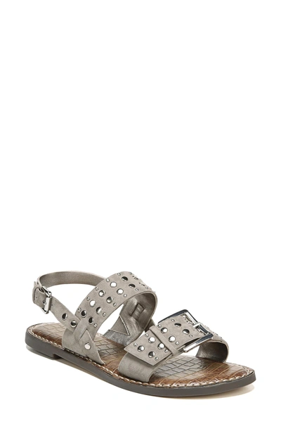 Shop Sam Edelman Glade Sandal In Putty Suede