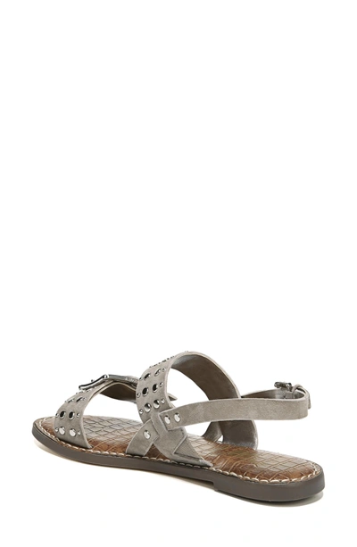 Shop Sam Edelman Glade Sandal In Putty Suede