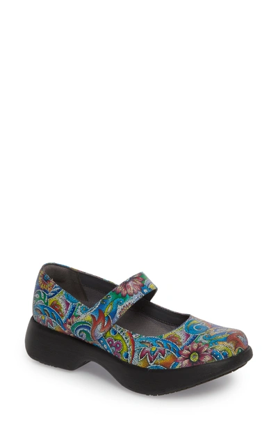 Shop Dansko Willa Mary Jane In Mosaic Leather