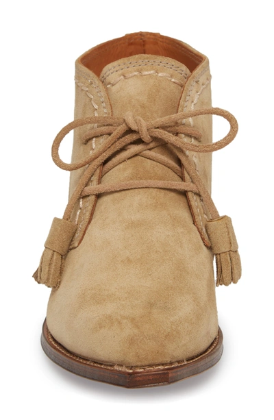 Shop Ariat Javea Bootie In Taupe Suede