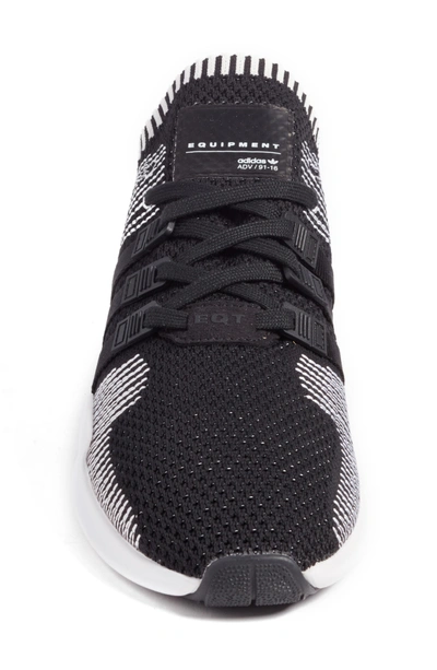 Shop Adidas Originals Eqt Support Adv Pk Sneaker In Core Black/ Core Black/ White