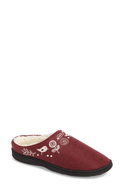 Shop Acorn 'talara' Mule Slipper In Garnet