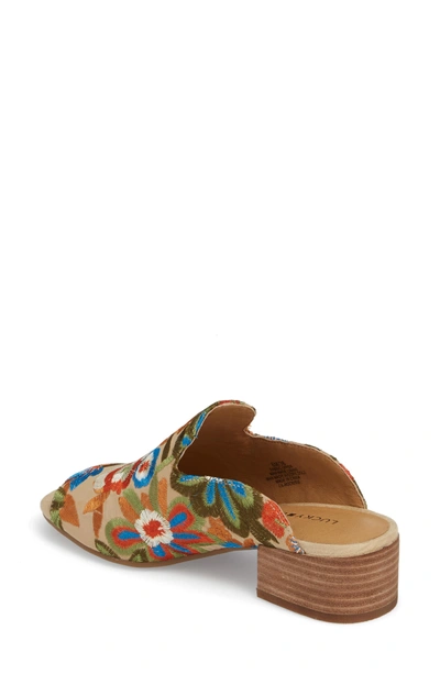 Shop Lucky Brand Noomrie Sandal In Travertine Leather